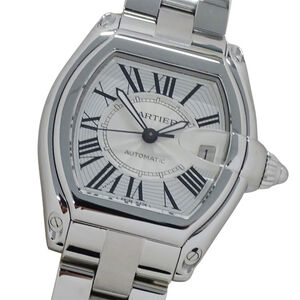 Cartier Men's Roadster LM Watch with Date Display, Automatic Movement, Stainl...
